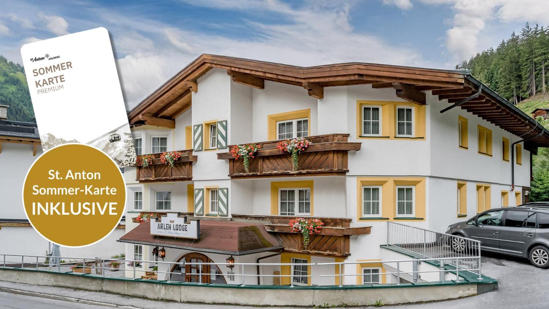 Arlen Lodge Hotel Inkl Premium Karte Im Sommer سانكت أنتون ام ارلبرغ المظهر الخارجي الصورة
